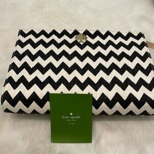 Kate Spade Mexican City Stripe Black/white. NWT